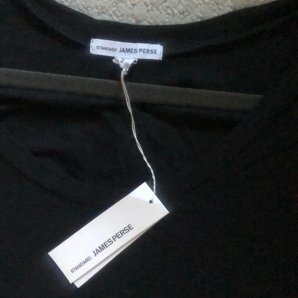 James‎ Perse 3/4 tee black size 2 (M) - Picture 4 of 4